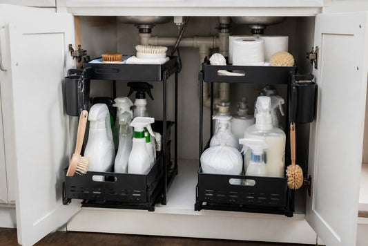 Best Under-Sink Organizers for Kitchen Cleaning Supplies