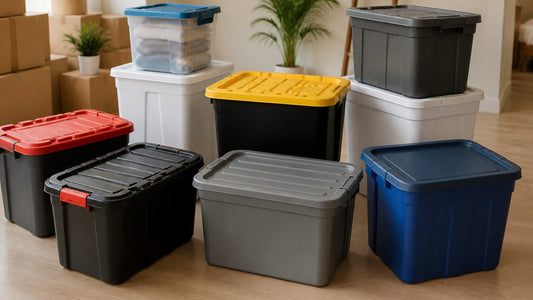 Heavy Duty Storage Bins for Moving: 9 Best Options