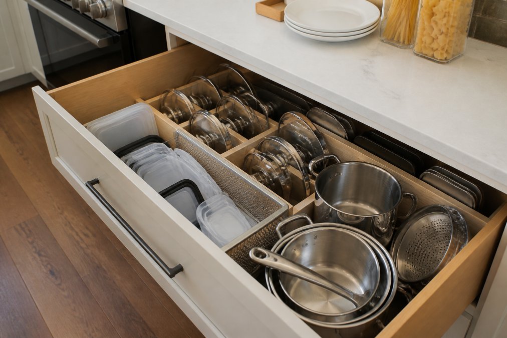 How to Organize Deep Kitchen Cabinets Effectively