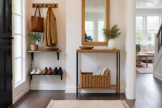 Small Entryway Ideas: Organize Without a Closet