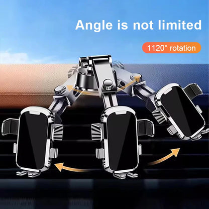 SEAMETAL Car Phone Holder Suction Cup Stand Auto Dashboard Windshield Air Vent Phone Mount GPS Support for Iphone Xiaomi Samsung