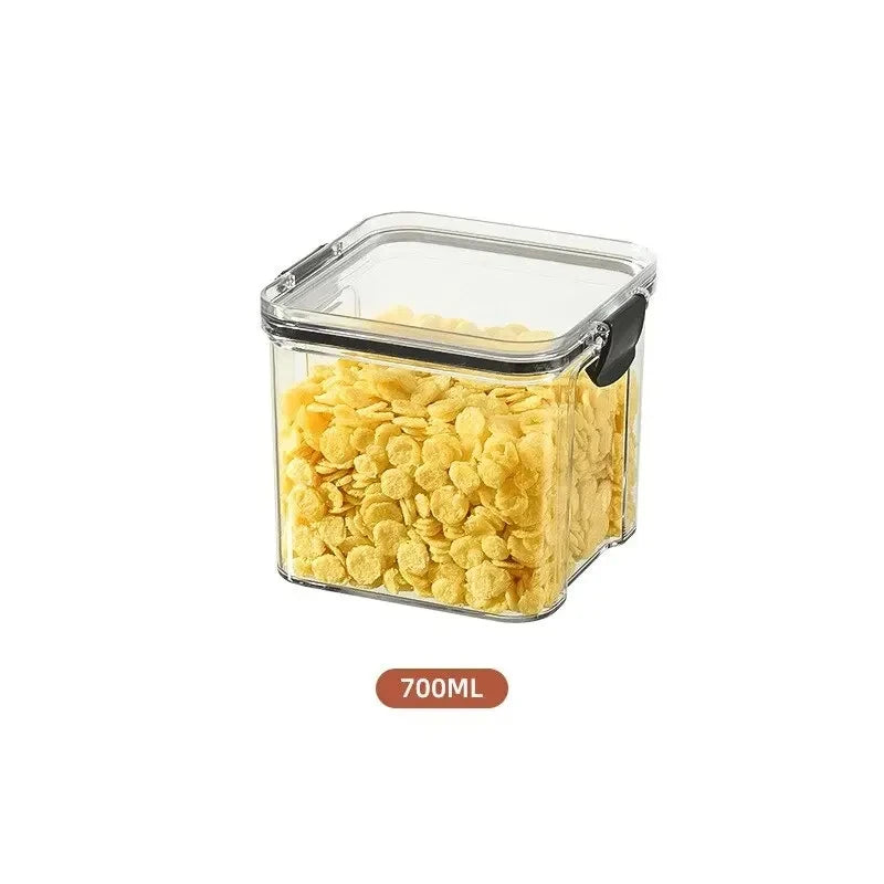 Sealed Jar High Quality Plastic Container Grain Storage Box Large Capacity Refrigerator Cabinet Storage Tank Moisture Proof ﻿New