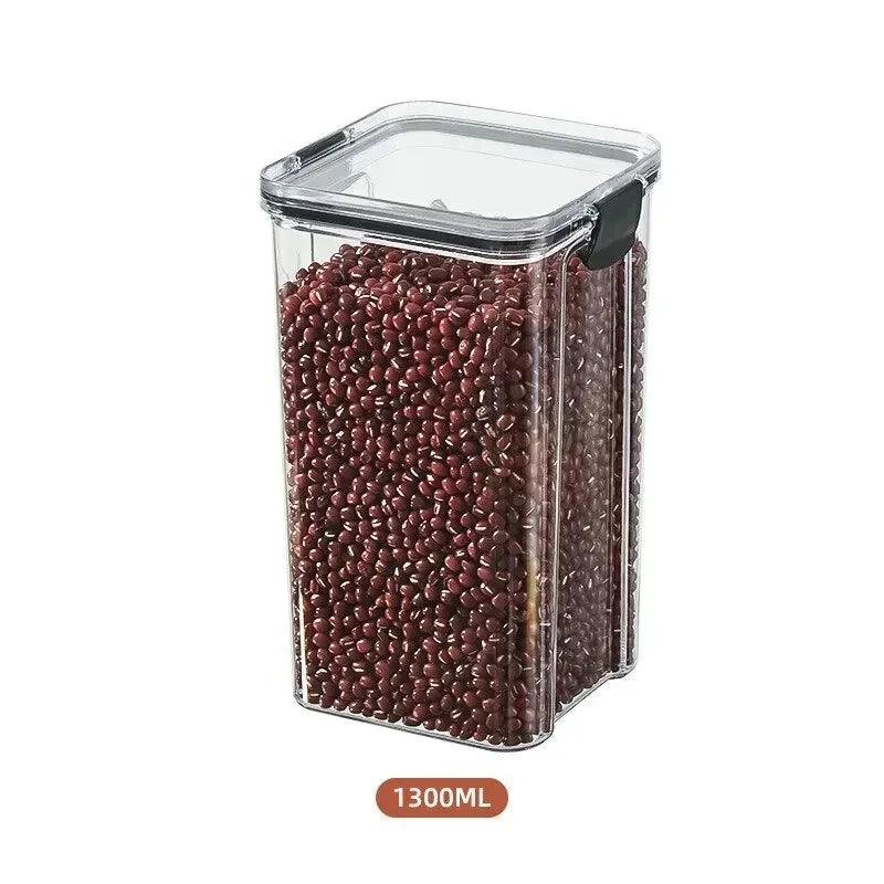 Sealed Jar High Quality Plastic Container Grain Storage Box Large Capacity Refrigerator Cabinet Storage Tank Moisture Proof ﻿New