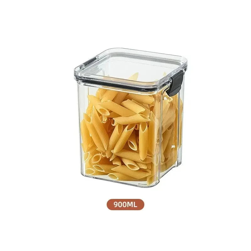 Sealed Jar High Quality Plastic Container Grain Storage Box Large Capacity Refrigerator Cabinet Storage Tank Moisture Proof ﻿New