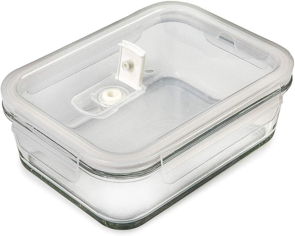 Prepnaturals 5 Pack 30Oz Glass Meal Prep Containers - 1 Compartment