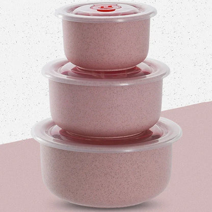 3pcs Food Storage Containers Bento Box Lightweight Food Storage Containers for Kitchen Storage Picnic Meal Prep Take Out