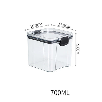 Sealed Jar High Quality Plastic Container Grain Storage Box Large Capacity Refrigerator Cabinet Storage Tank Moisture Proof ﻿New