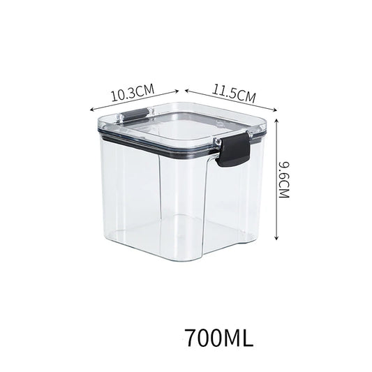 Sealed Jar High Quality Plastic Container Grain Storage Box Large Capacity Refrigerator Cabinet Storage Tank Moisture Proof ﻿New