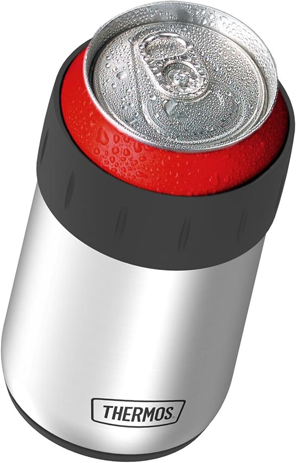 Stainless Steel Beverage Can Insulator for 12 Ounce Can, Stainless Steel