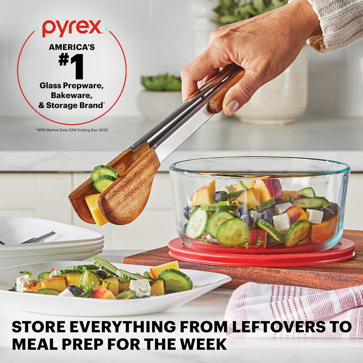 Simply Store (9-Pack) Mixed Sized Glass Food Storage Set
