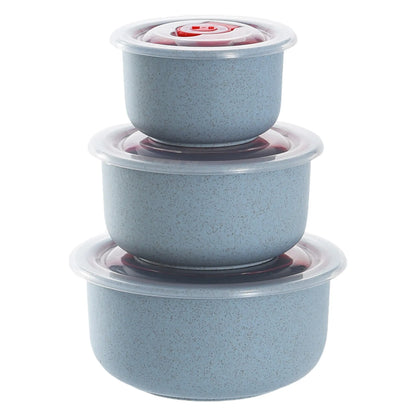 3pcs Food Storage Containers Bento Box Lightweight Food Storage Containers for Kitchen Storage Picnic Meal Prep Take Out